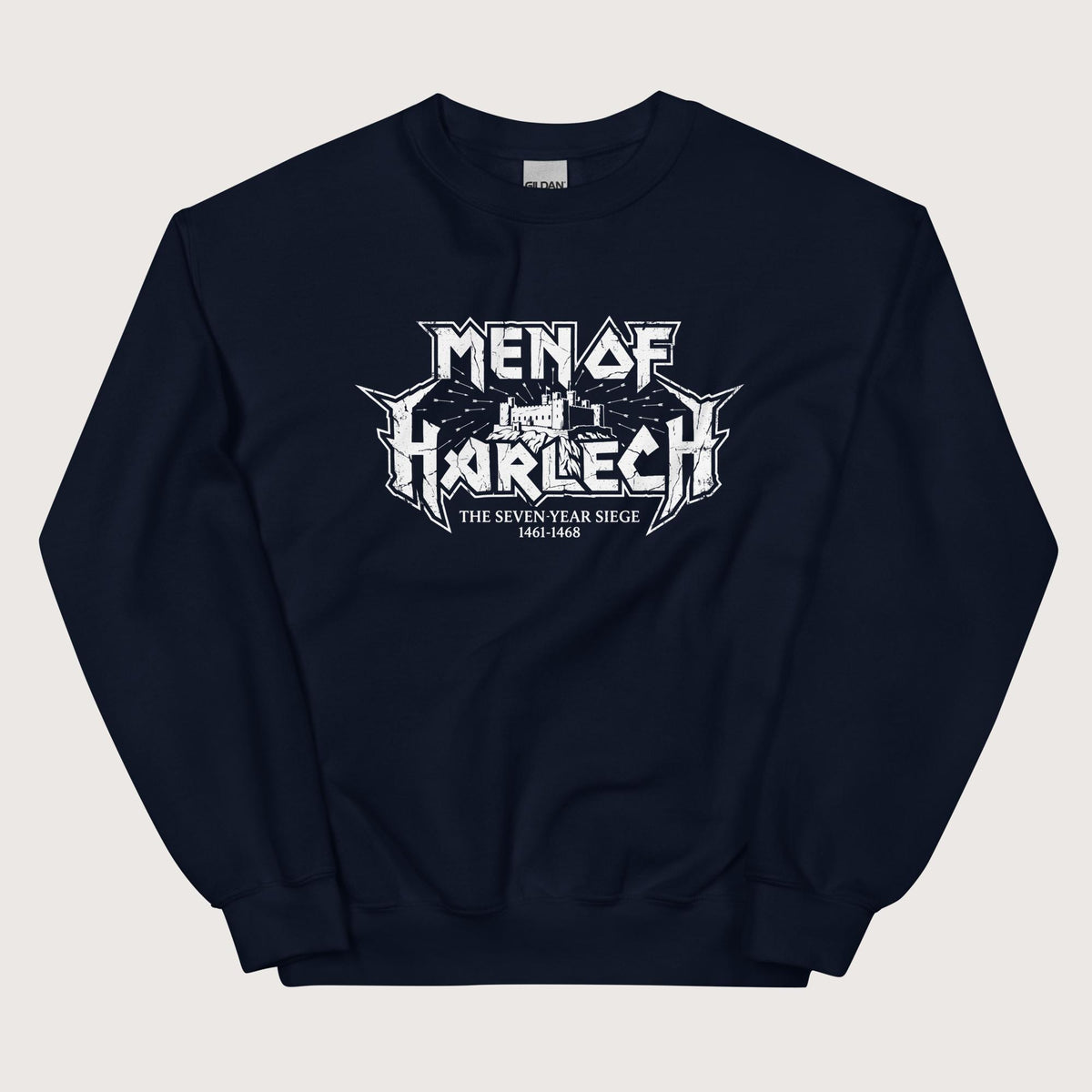 Navy Men of Harlech Sweatshirt - history buff gift by HistoHead
