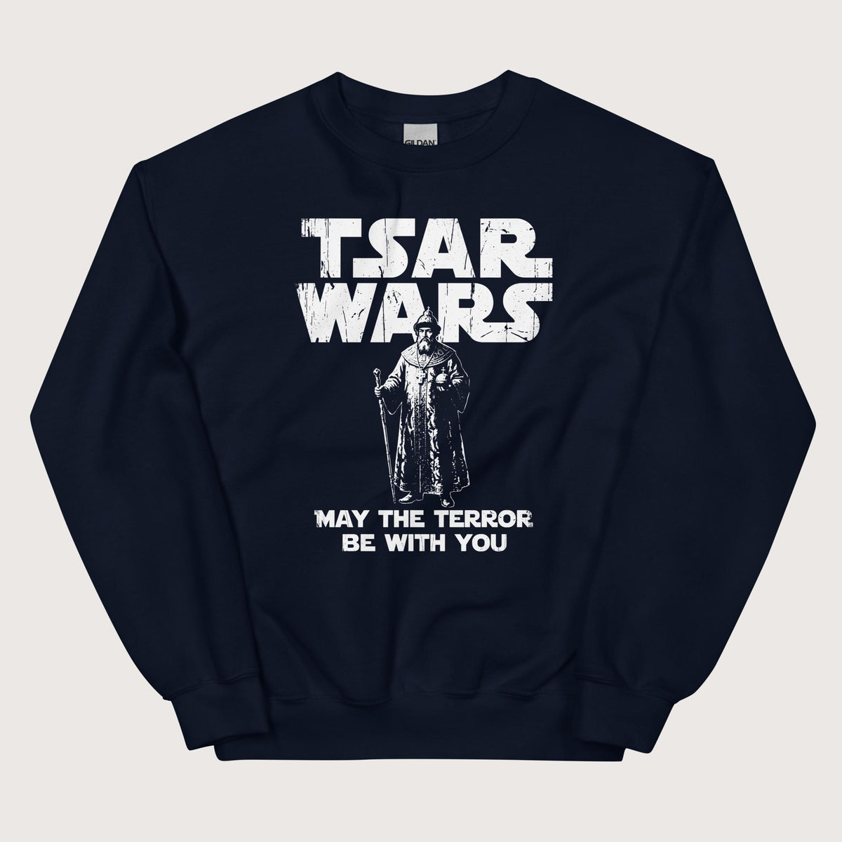 Navy Ivan the Terrible Tsar Wars Sweatshirt - history buff gift by HistoHead