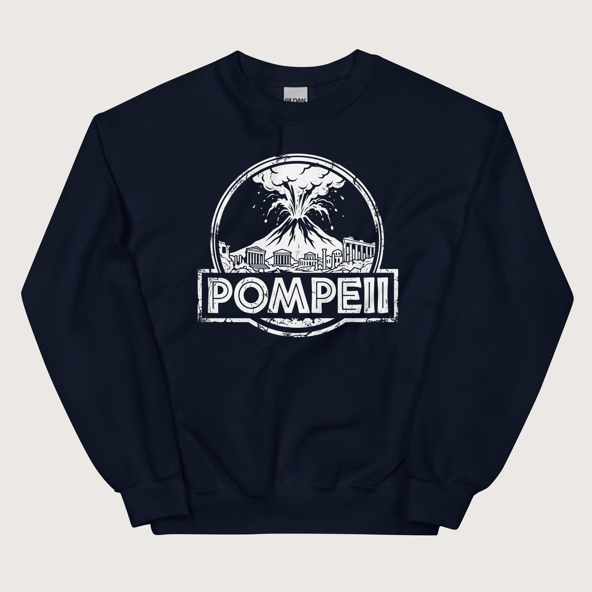 Navy Pompeii Sweatshirt - history buff gift by HistoHead