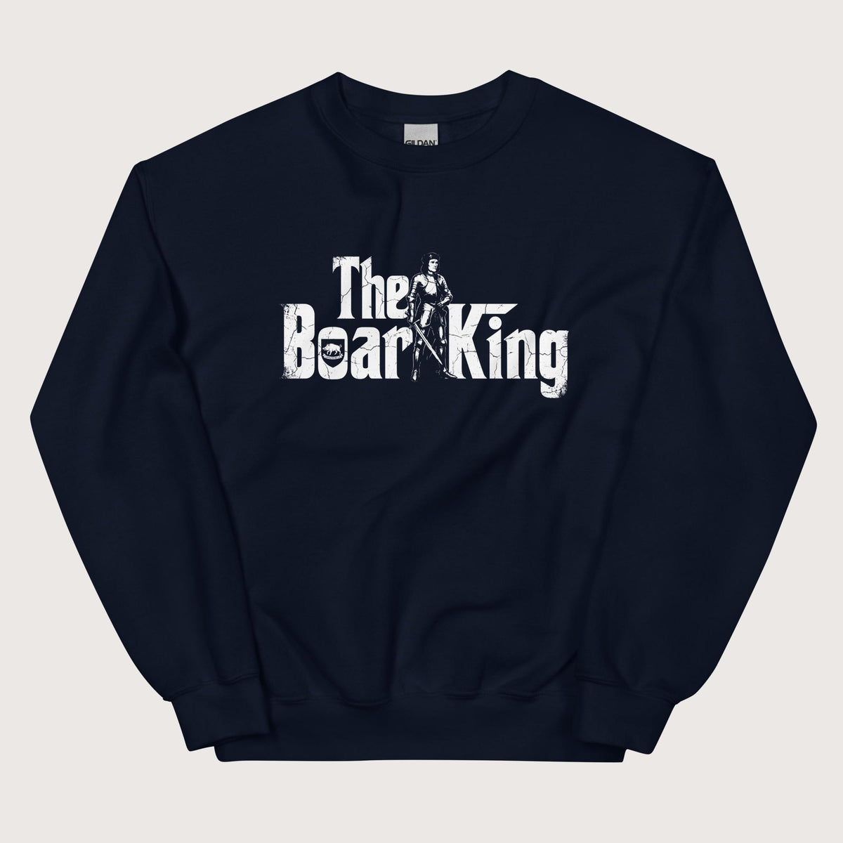Navy Richard III The Boar King Sweatshirt - history buff gift by HistoHead