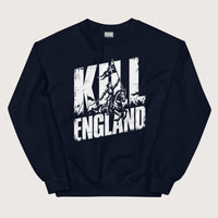 Navy Joan of Arc Kill England Sweatshirt - history buff gift by HistoHead