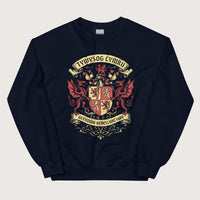 Navy Glyndwr Rebellion 1400 Sweatshirt - history buff gift by HistoHead