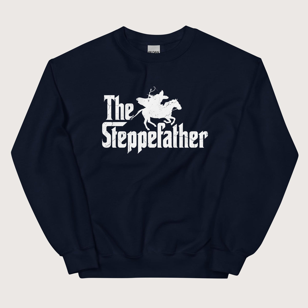 Navy The Steppefather Parthian Shot Sweatshirt - history buff gift by HistoHead