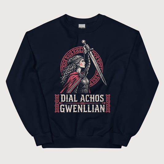Navy Dial Achos Gwenllian Sweatshirt - history buff gift by HistoHead