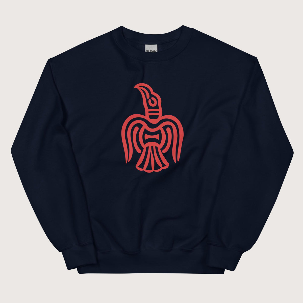 Navy Viking York Raven Sweatshirt - history buff gift by HistoHead