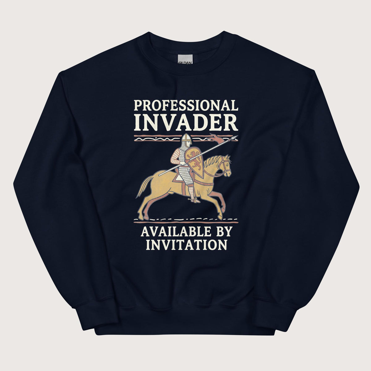 Navy Professional Invader Sweatshirt - history buff gift by HistoHead