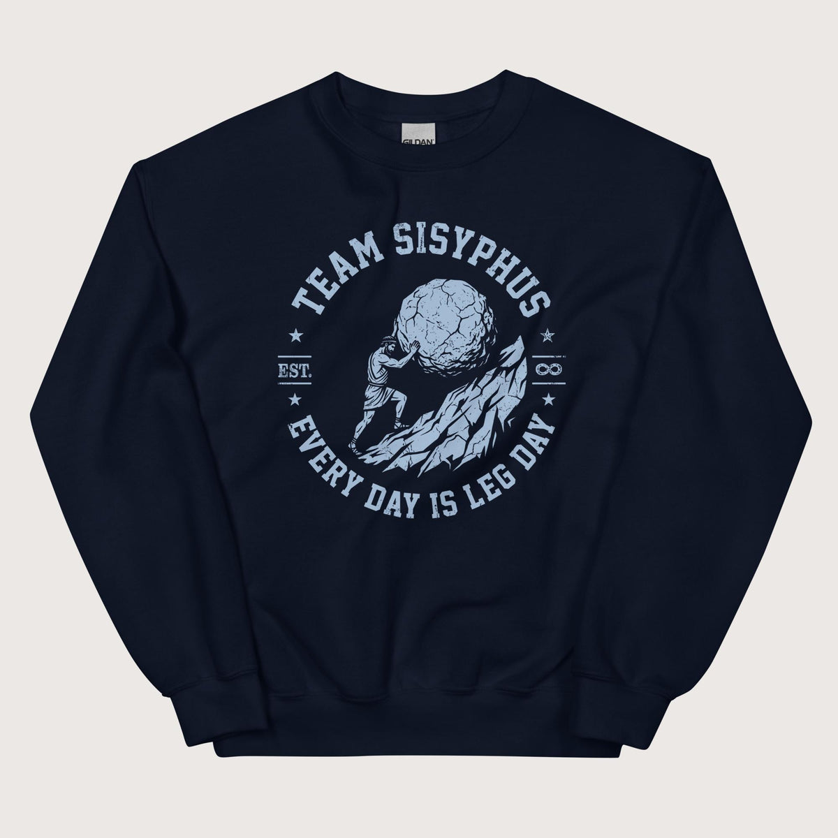 Navy Team Sisyphus Sweatshirt - history buff gift by HistoHead