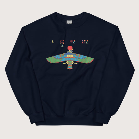 Navy Hawk Emblem of Ra Sweatshirt - history buff gift by HistoHead