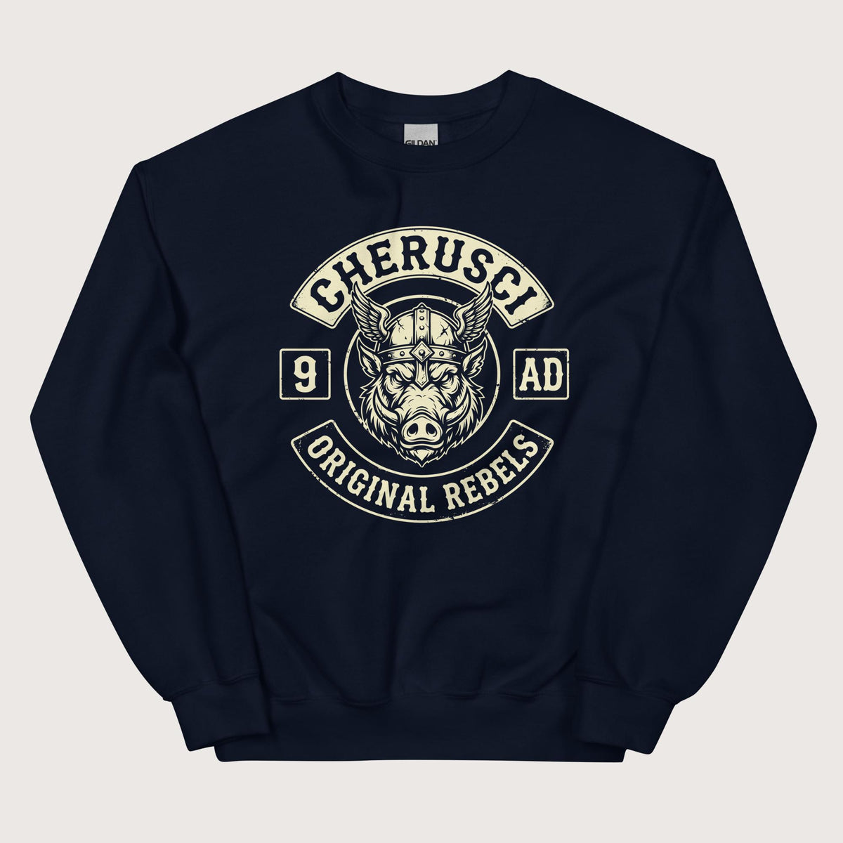 Navy Cherusci Original Rebels Sweatshirt - history buff gift by HistoHead