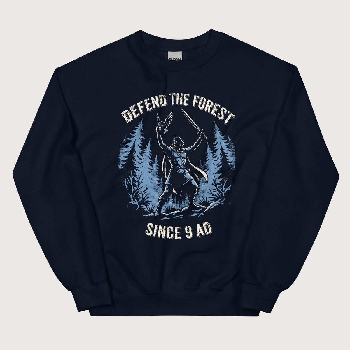 Navy Defend the Forest Sweatshirt - history buff gift by HistoHead