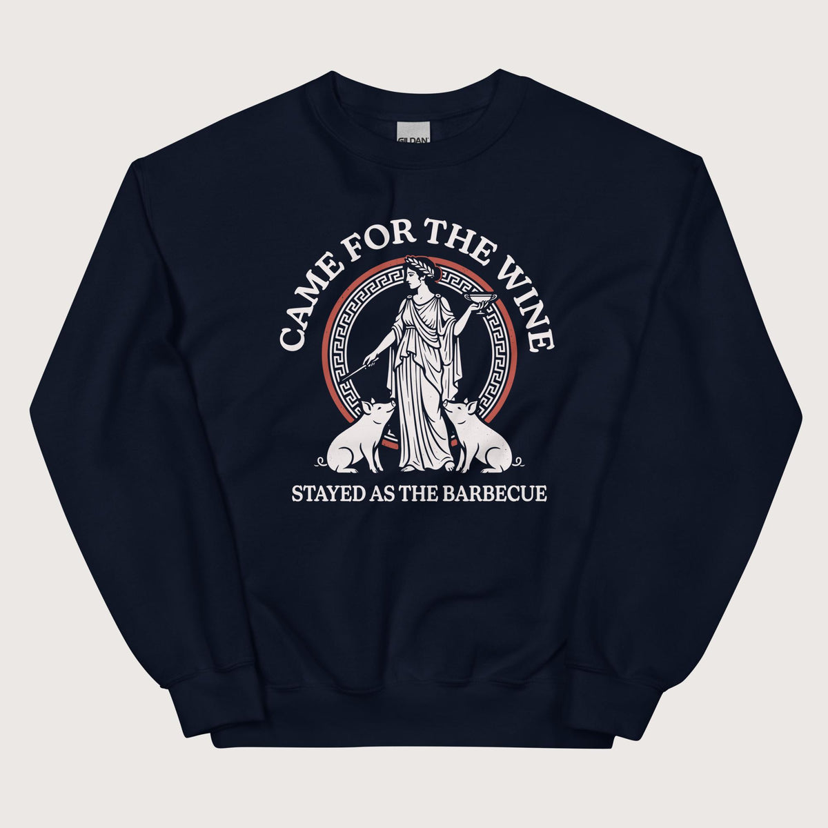 Navy Circe Barbecue Sweatshirt - history buff gift by HistoHead