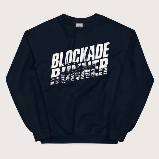 Navy Blockade Runner Sweatshirt - history buff gift by HistoHead