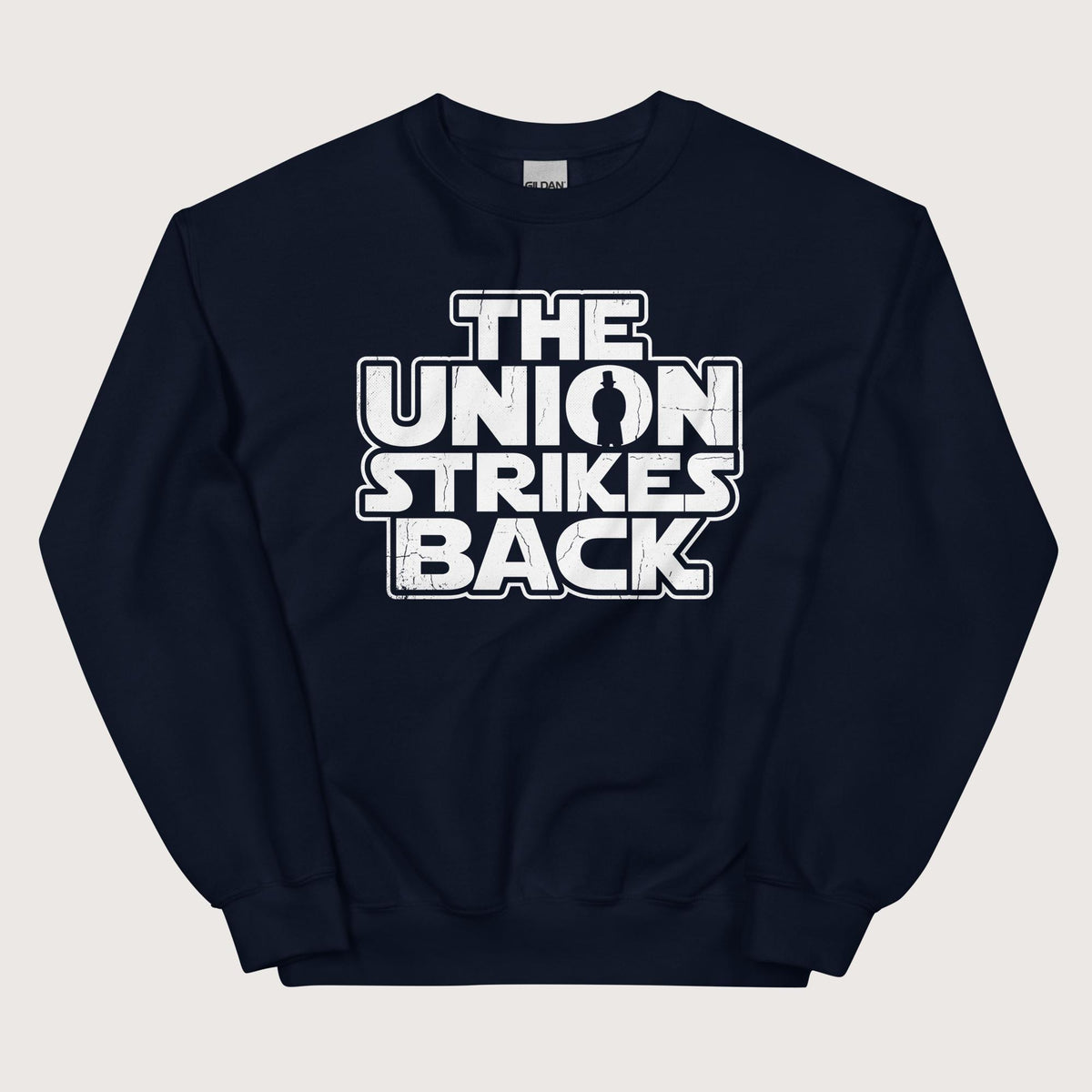 Navy The Union Strikes Back Sweatshirt - history buff gift by HistoHead