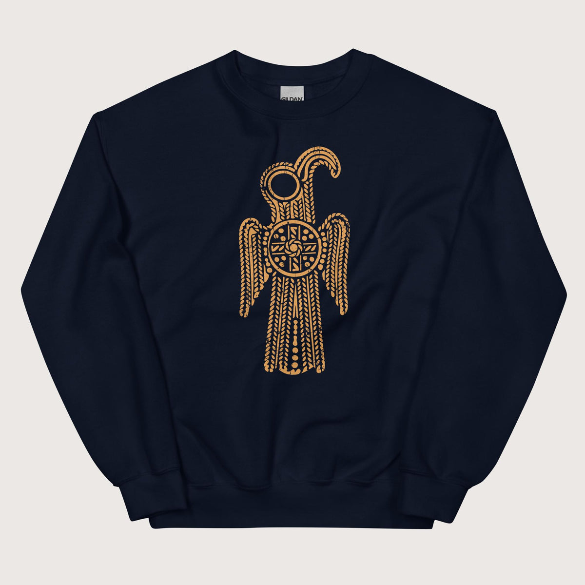 Navy Anglo-Saxon Eagle Sweatshirt - history buff gift by HistoHead