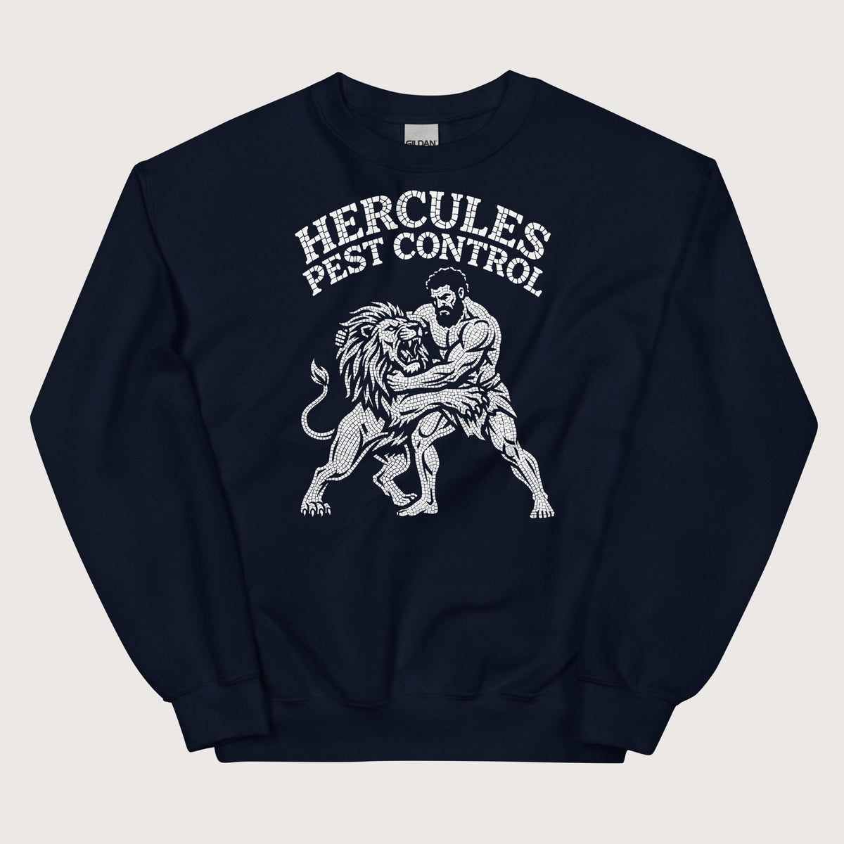 Navy Hercules Pest Control Sweatshirt - history buff gift by HistoHead