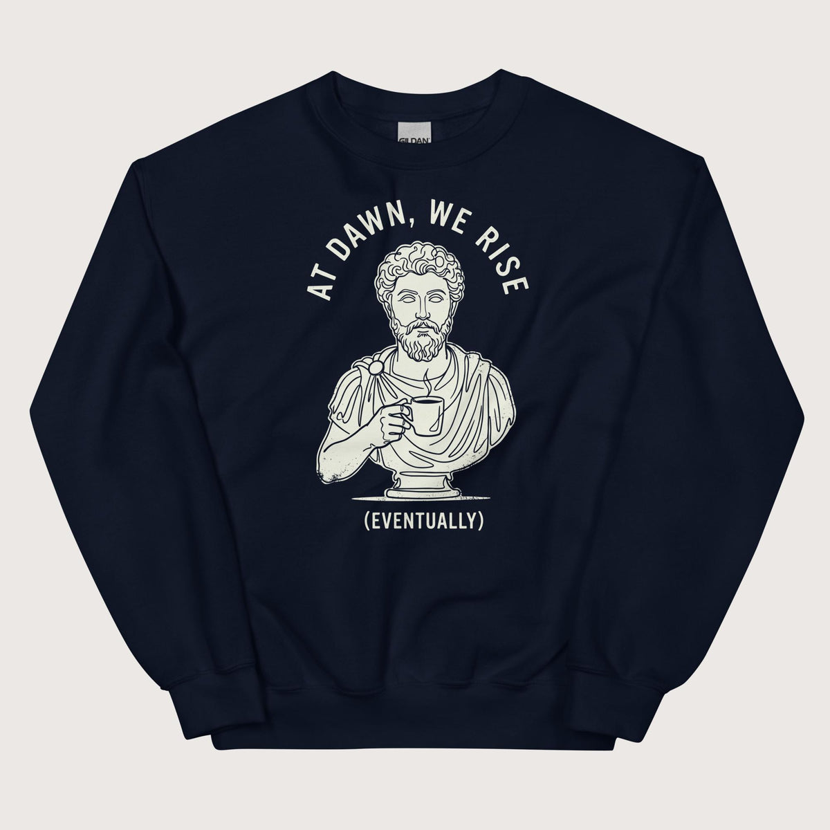 Navy At Dawn We Rise Sweatshirt - history buff gift by HistoHead