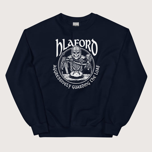 Navy Hlaford Loaf Guardian Sweatshirt - history buff gift by HistoHead