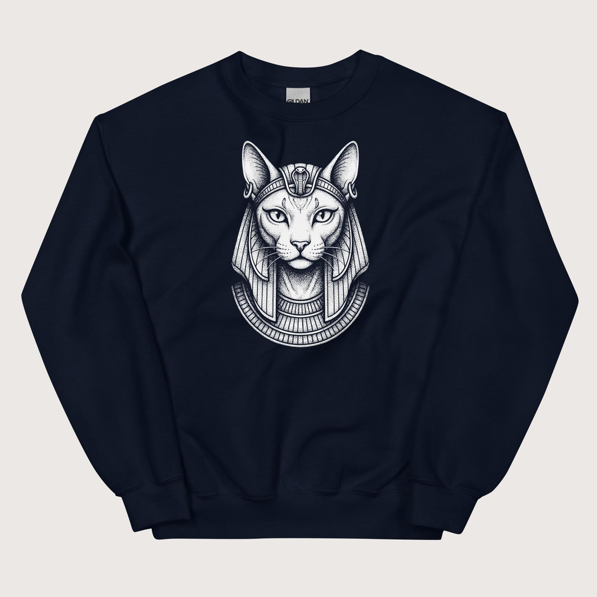 Navy Bastet Sweatshirt - history buff gift by HistoHead