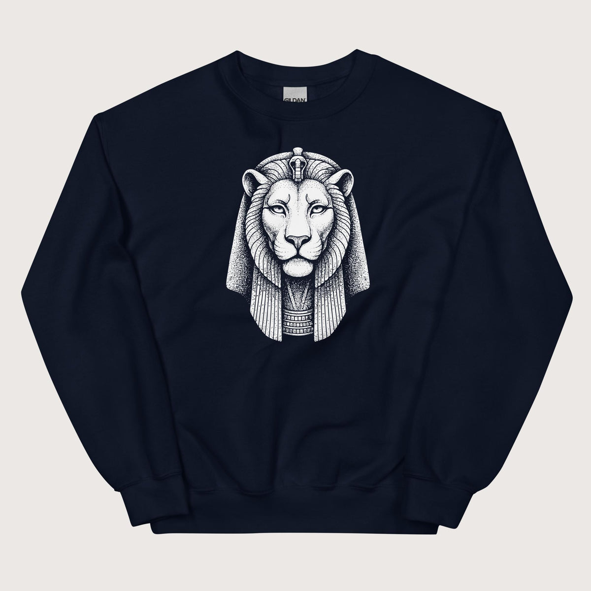 Navy Sekhmet Sweatshirt - history buff gift by HistoHead