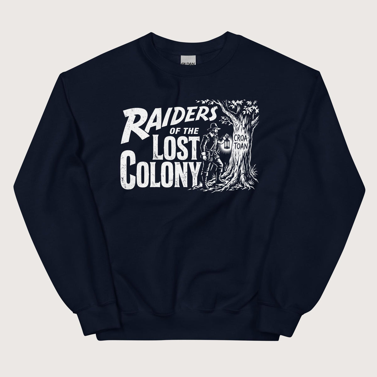Navy Raiders of the Lost Colony Sweatshirt - history buff gift by HistoHead
