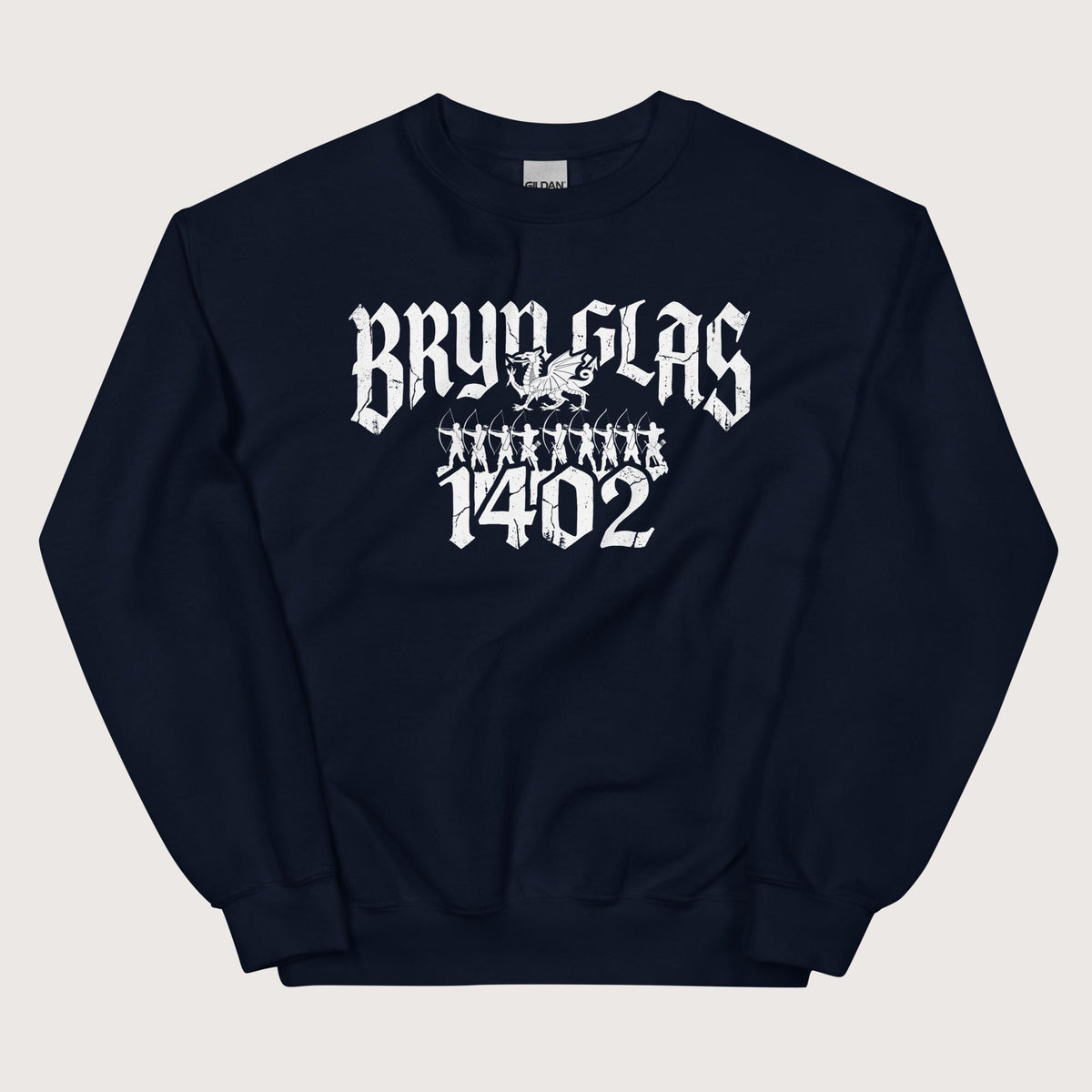 Navy Battle of Bryn Glas 1402 Sweatshirt - history buff gift by HistoHead