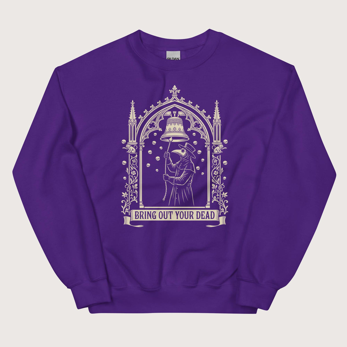 Purple Bring Out Your Dead Sweatshirt - history buff gift by HistoHead