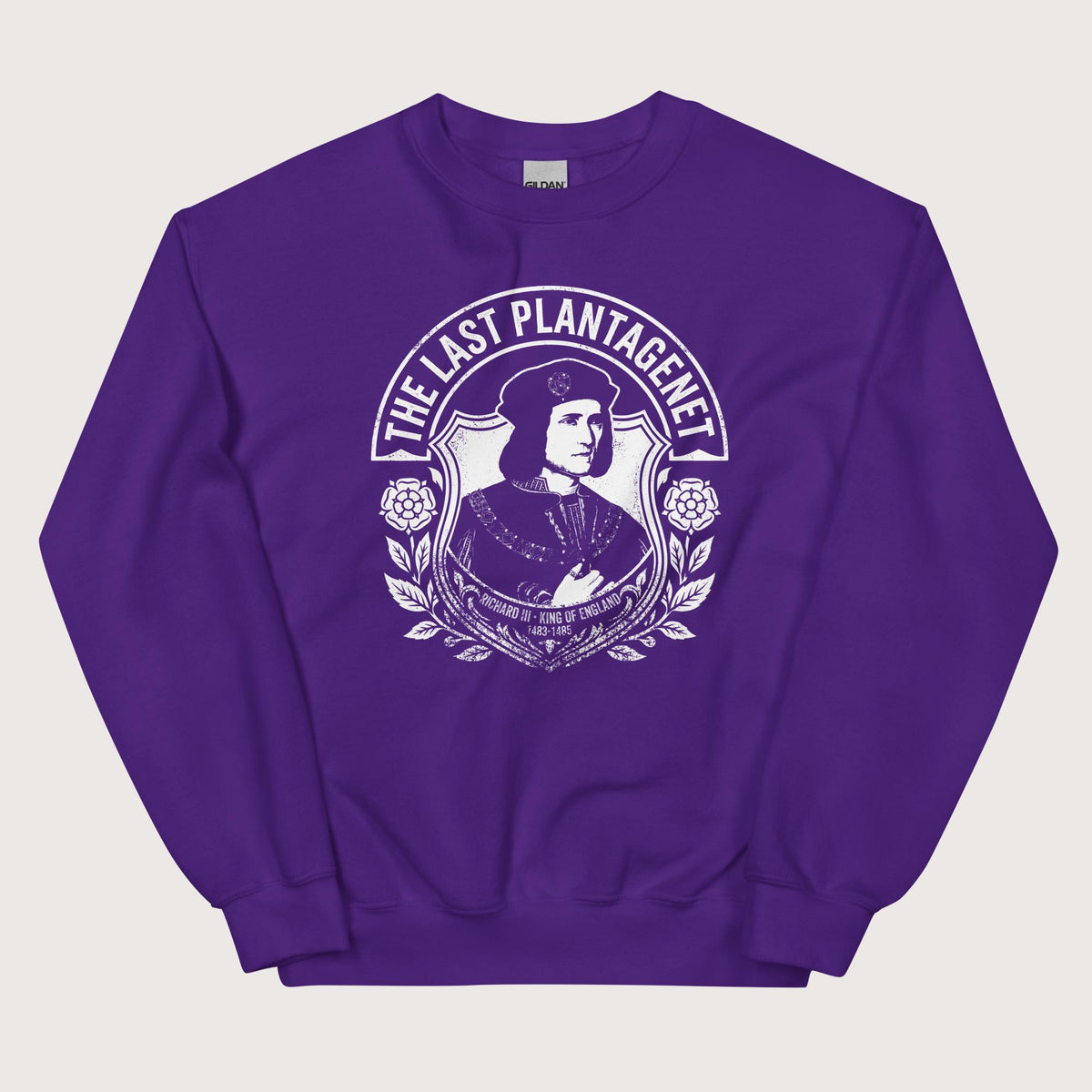 Purple Richard III The Last Plantagenet Sweatshirt - history buff gift by HistoHead
