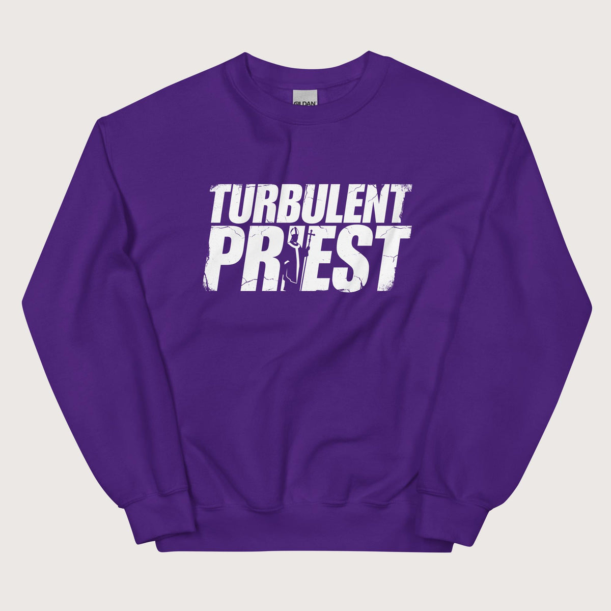Purple Thomas Becket Turbulent Priest Sweatshirt - history buff gift by HistoHead