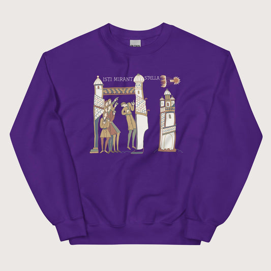 Purple Isti Mirant Stella Sweatshirt - history buff gift by HistoHead