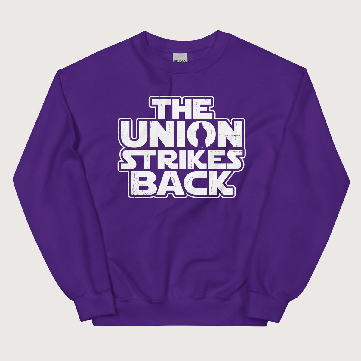 Purple The Union Strikes Back Sweatshirt - history buff gift by HistoHead