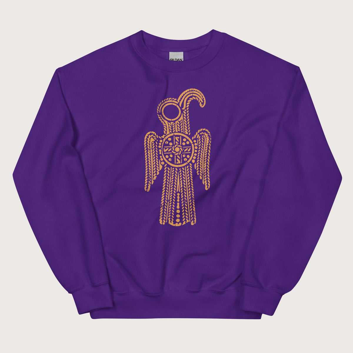 Purple Anglo-Saxon Eagle Sweatshirt - history buff gift by HistoHead