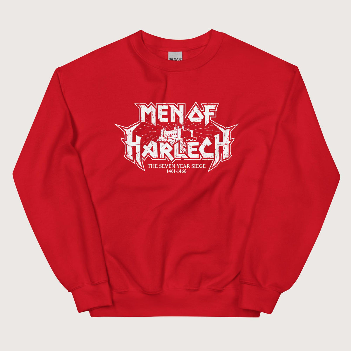 Red Men of Harlech Sweatshirt - history buff gift by HistoHead