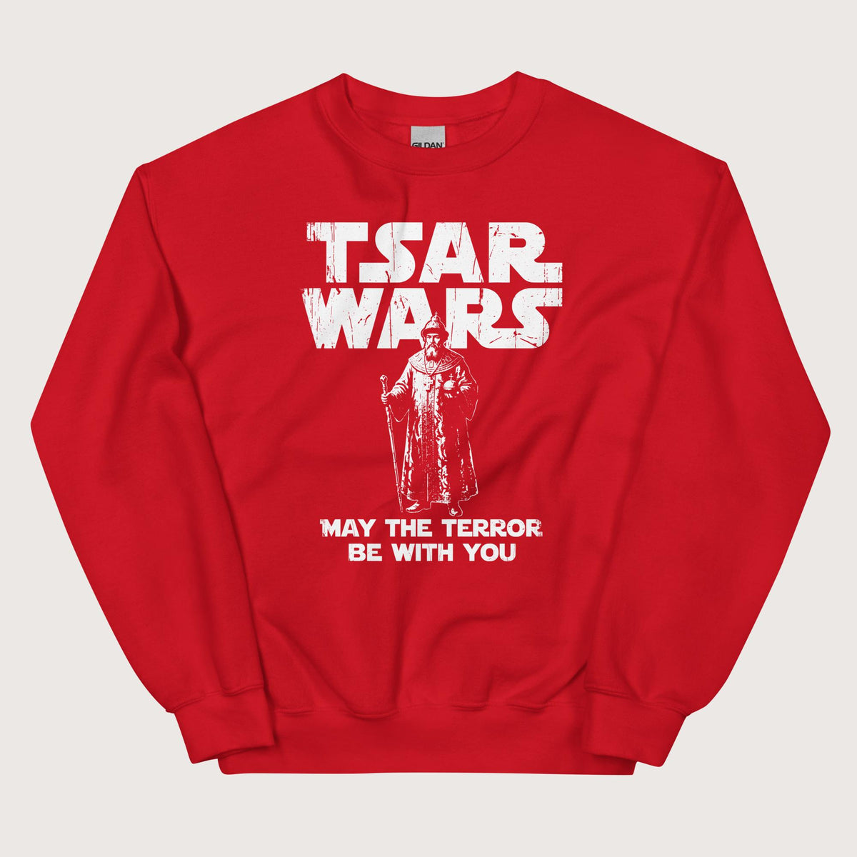 Red Ivan the Terrible Tsar Wars Sweatshirt - history buff gift by HistoHead