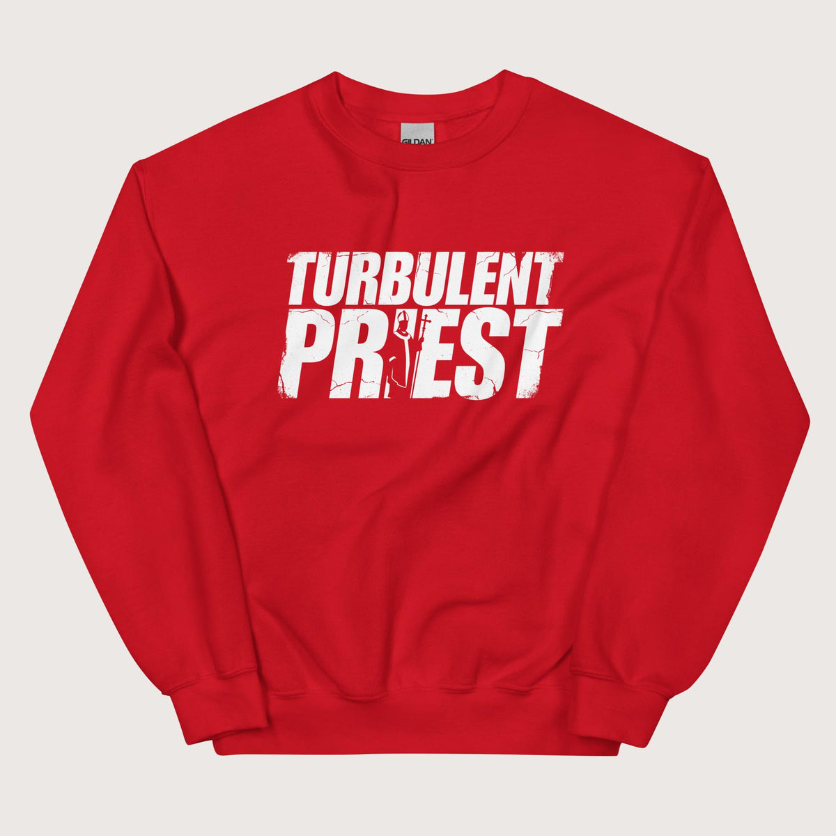 Red Thomas Becket Turbulent Priest Sweatshirt - history buff gift by HistoHead
