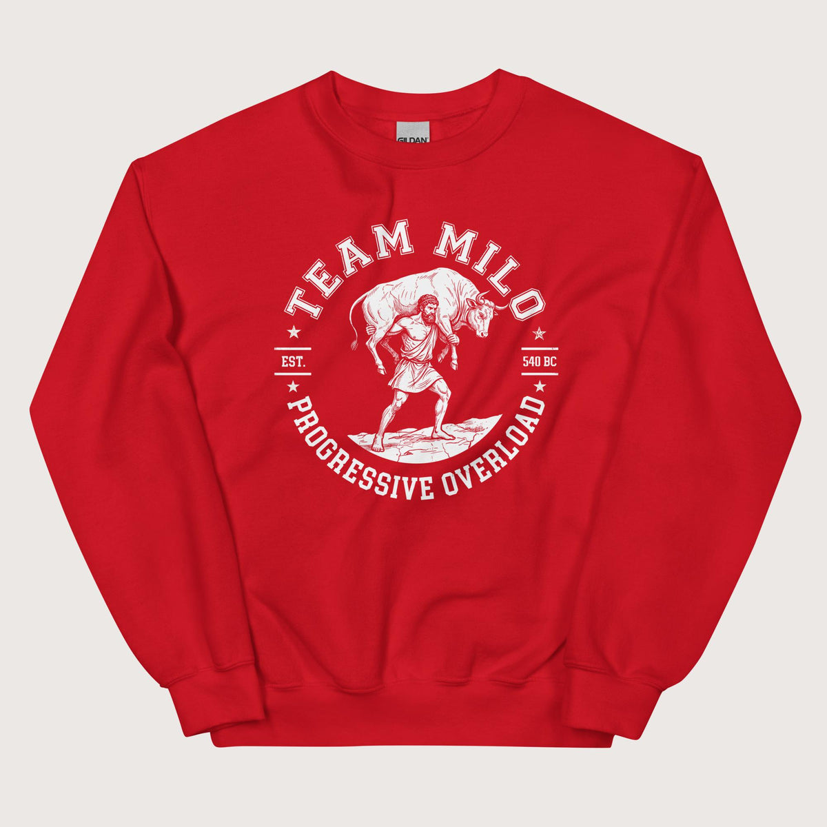 Red Team Milo Sweatshirt - history buff gift by HistoHead