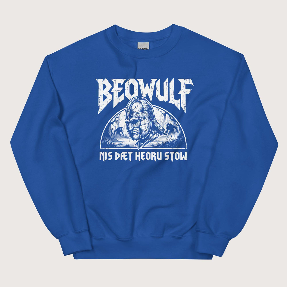Royal Beowulf That Is No Pleasant Place Old English Sweatshirt - history buff gift by HistoHead