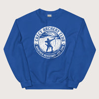 Royal Crecy Archery Club Sweatshirt - history buff gift by HistoHead