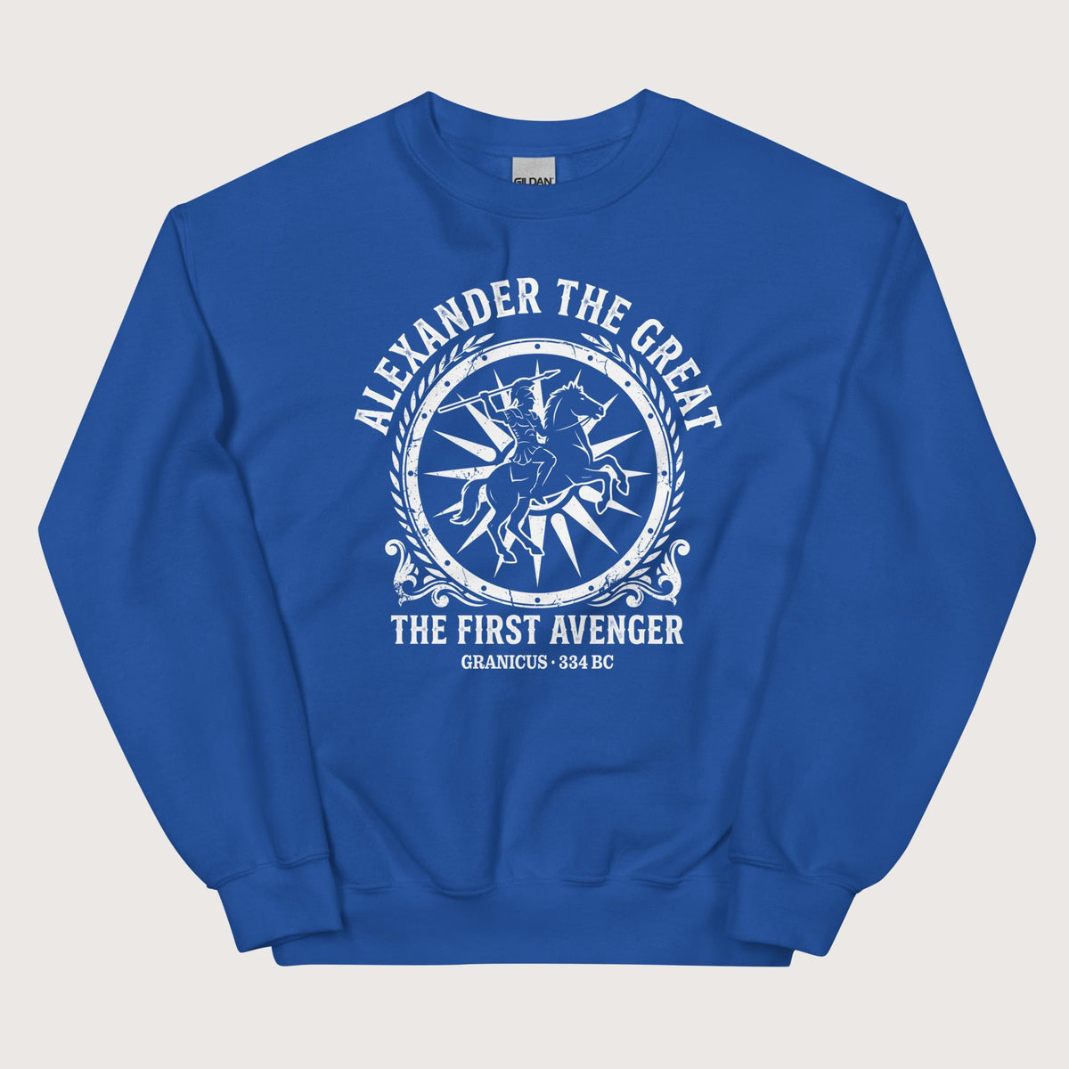 Royal Alexander the Great First Avenger Sweatshirt - history buff gift by HistoHead