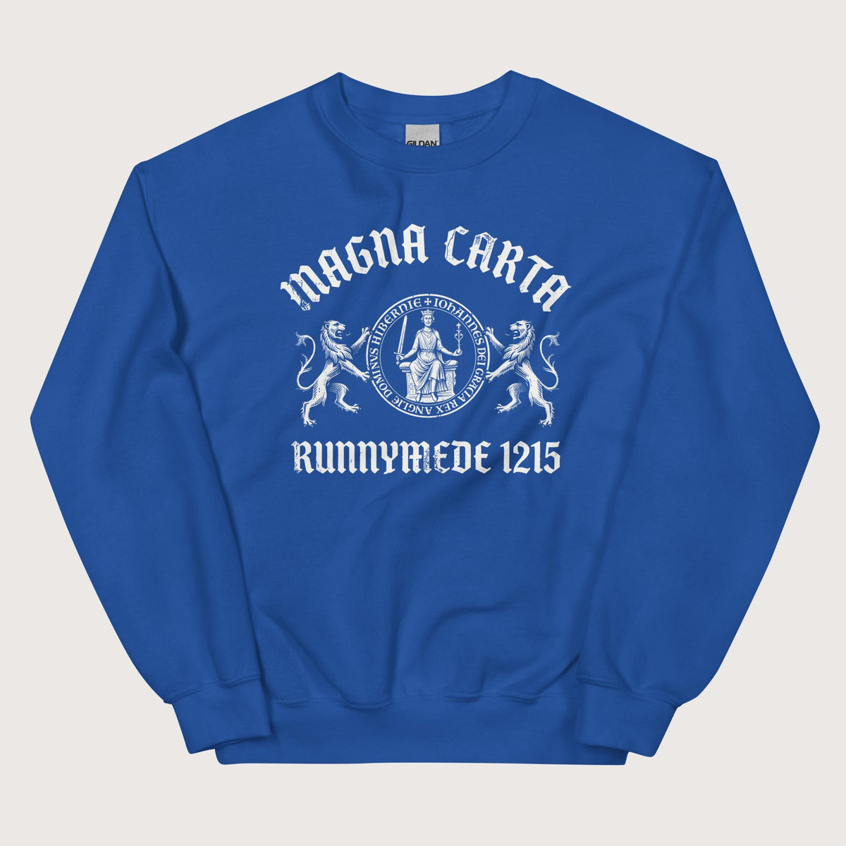 Royal Magna Carta King John Seal Sweatshirt - history buff gift by HistoHead