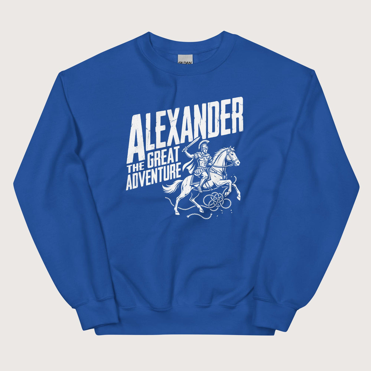 Royal Alexander the Great Adventure Sweatshirt - history buff gift by HistoHead