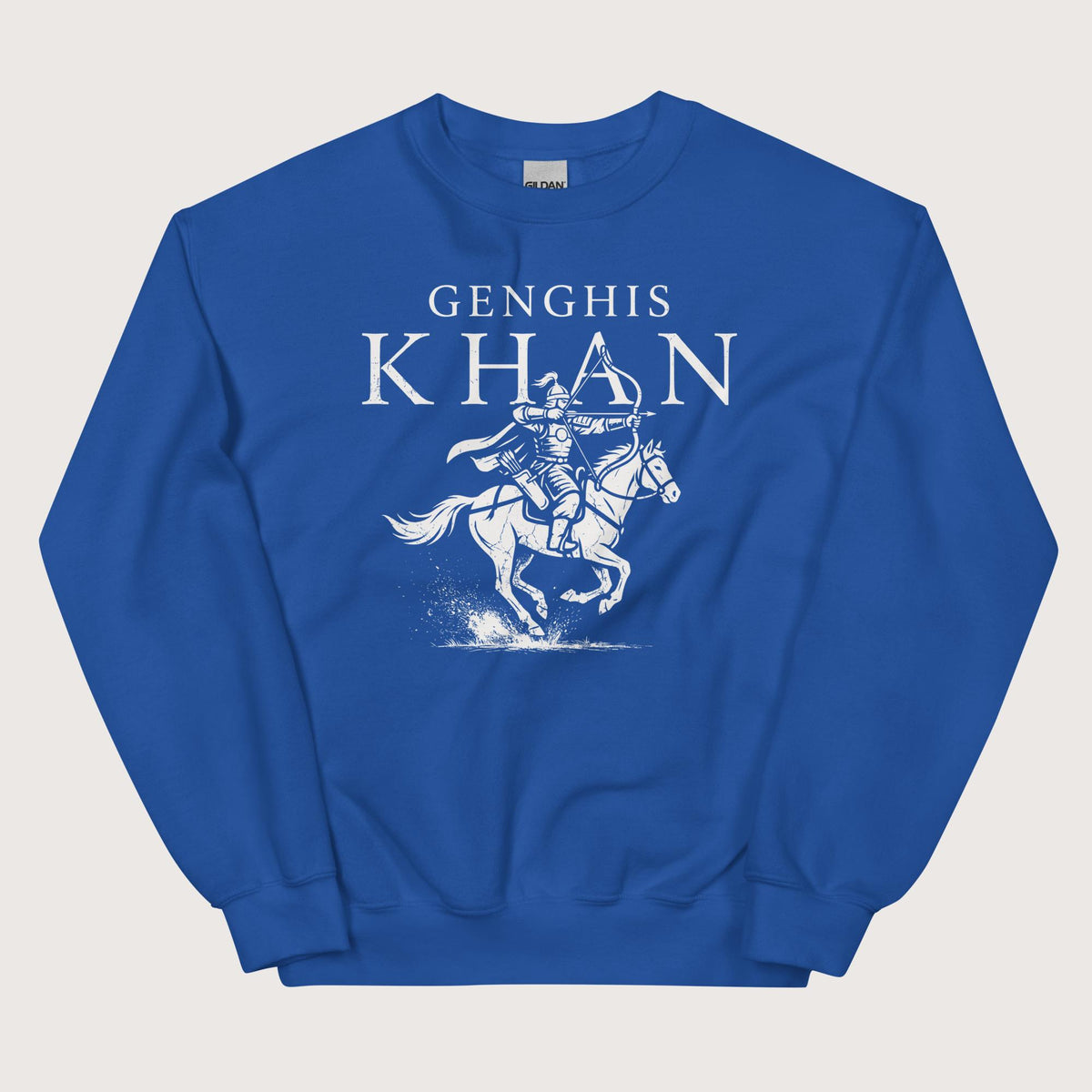 Royal Genghis Khan Sweatshirt - history buff gift by HistoHead