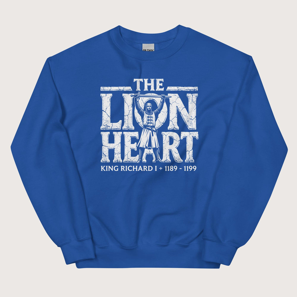 Royal Richard the Lionheart Sweatshirt - history buff gift by HistoHead