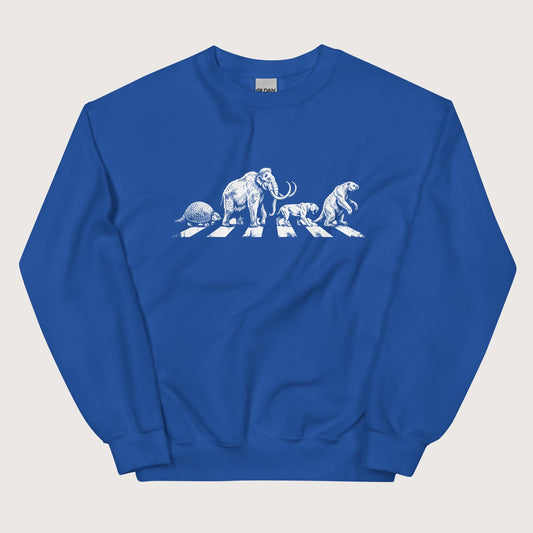 Royal Pleistocene Road Sweatshirt - history buff gift by HistoHead