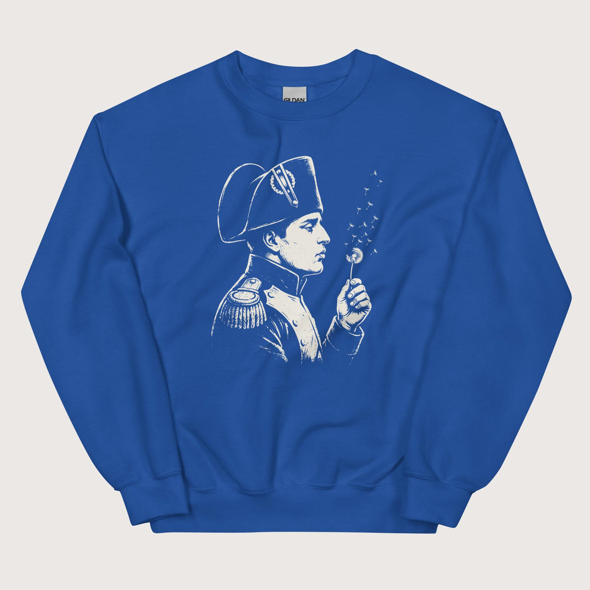 Royal Napoleon Bonaparte Blowing Wishes Sweatshirt - history buff gift by HistoHead