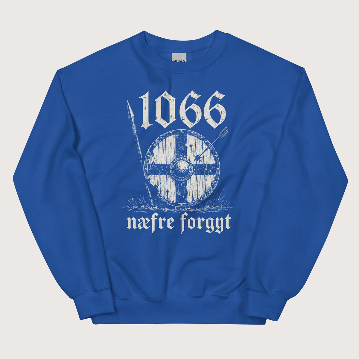 Royal 1066 Never Forget in Old English Sweatshirt - history buff gift by HistoHead