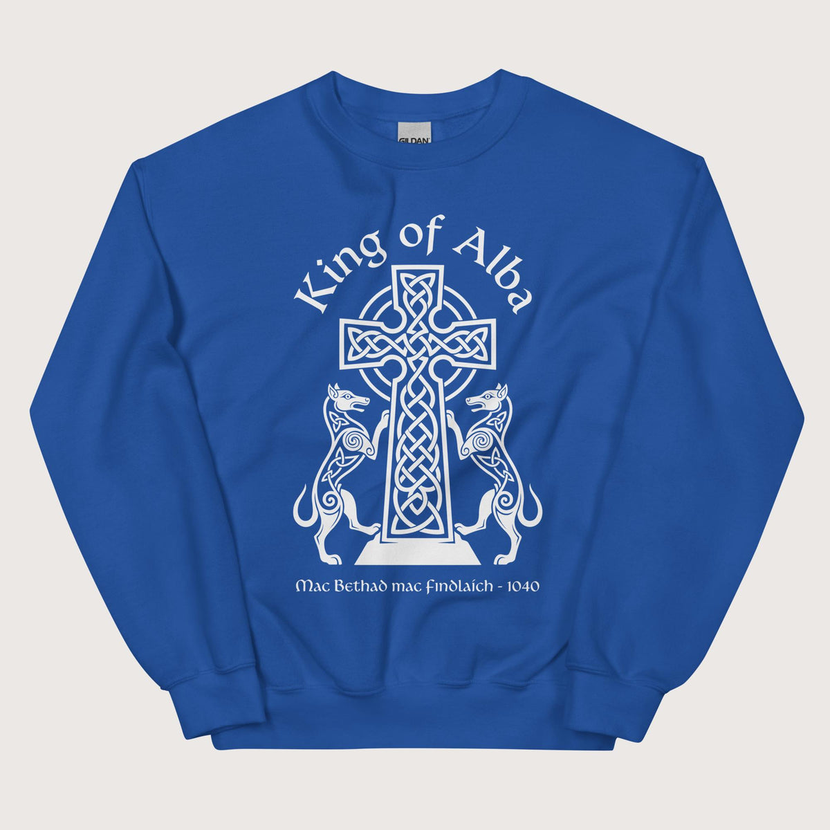 Royal King of Alba Sweatshirt - history buff gift by HistoHead