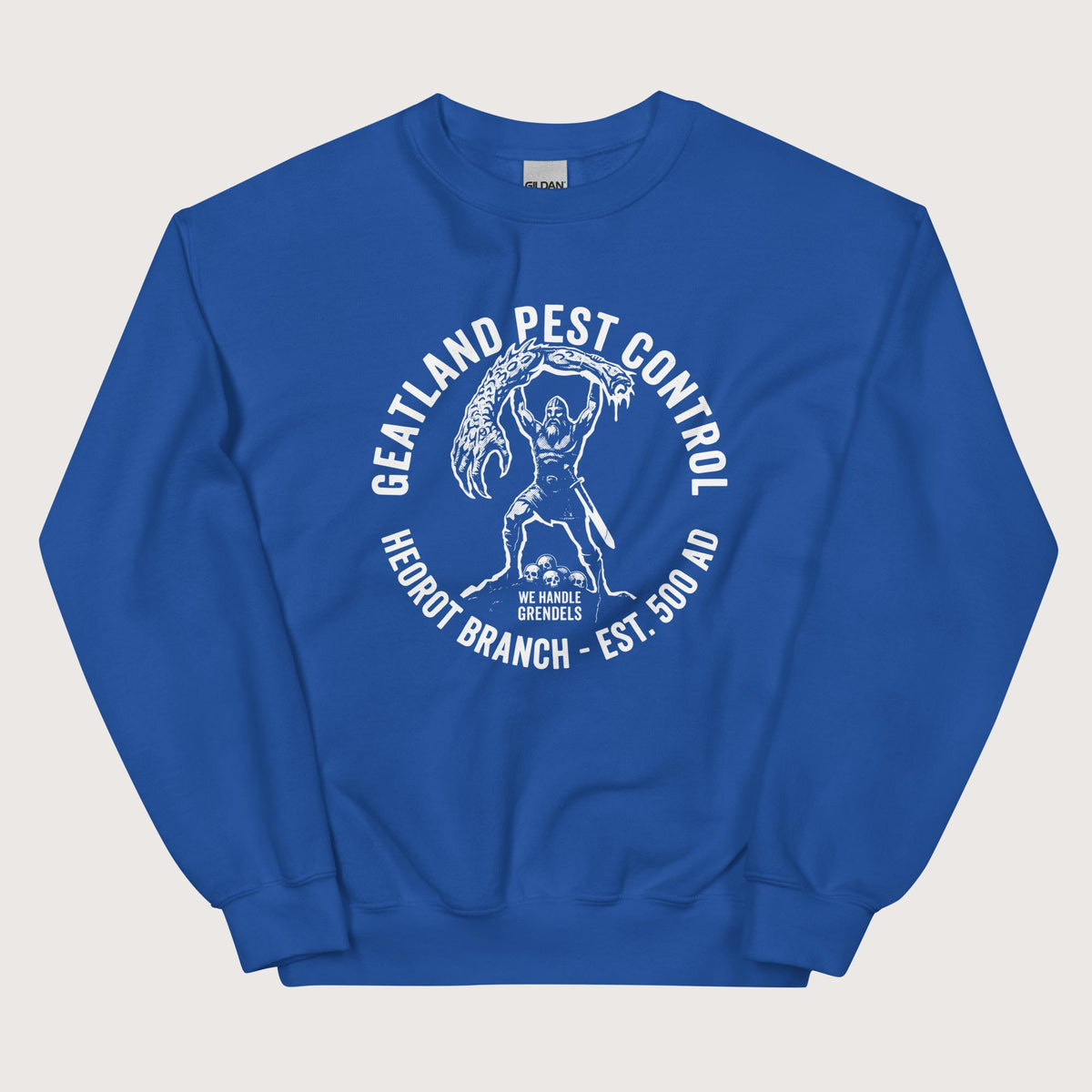 Royal Geatland Pest Control Sweatshirt - history buff gift by HistoHead