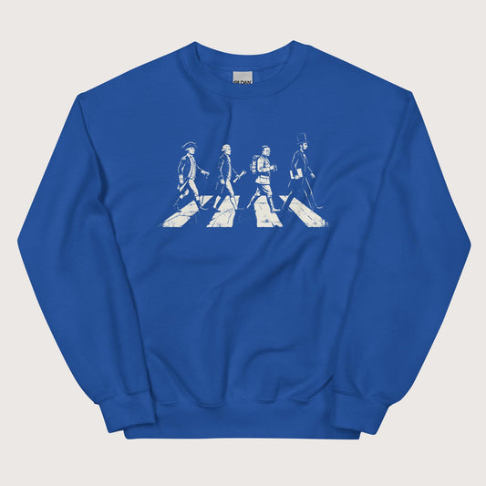 Royal Rushmore Road Sweatshirt - history buff gift by HistoHead
