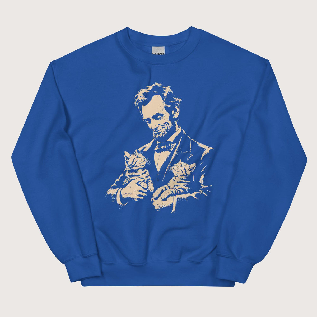 Royal Lincoln's Cats Sweatshirt - history buff gift by HistoHead