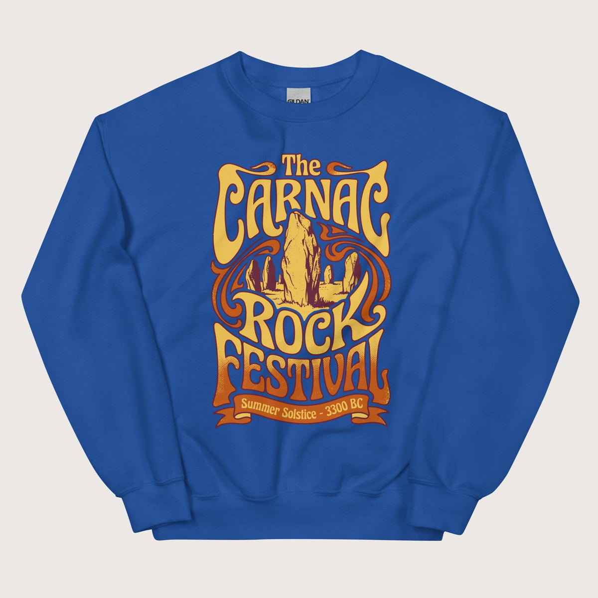 Royal Carnac Rock Festival Sweatshirt - history buff gift by HistoHead